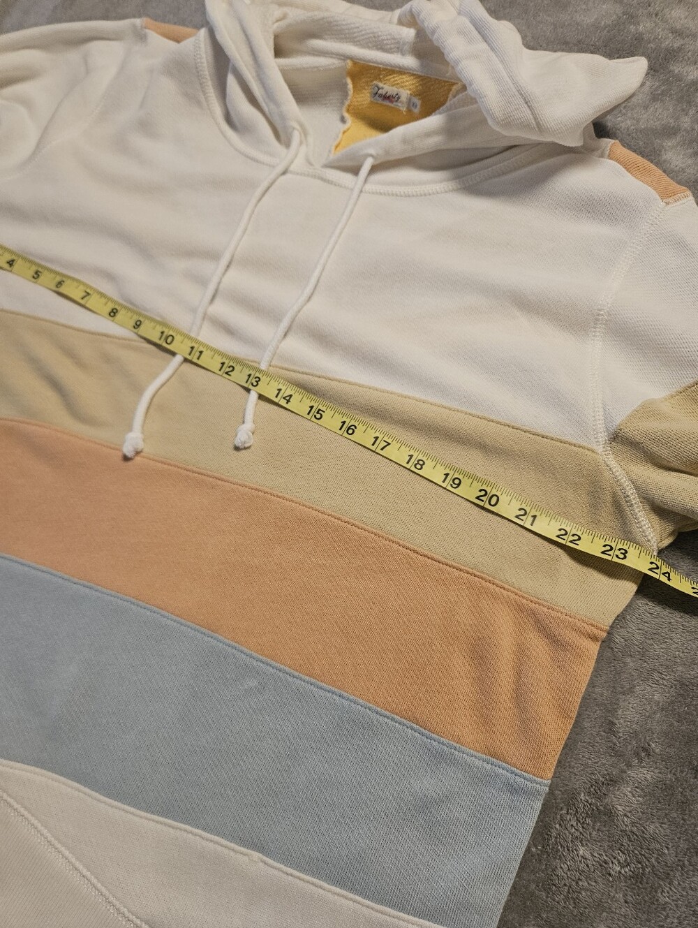 Faherty Radiant Hoodie In Sunrise Glow Size XL - Picture 9 of 14